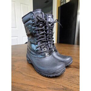 The North Face Women's Shellista II Mid Luxe Boots Black Size 6 NF0A2T4Y